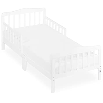 Photo 2 of Dream On Me Classic Design Toddler Bed in White, Greenguard Gold Certified
