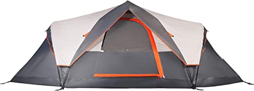 Photo 1 of Mobihome 6 Person Tent Family Camping Quick Setup, Instant Extended Pop Up Dome Tents Outdoor, with Water-Resistant Rainfly and Mesh Roofs & Door & Windows - 13.5' x 7'
