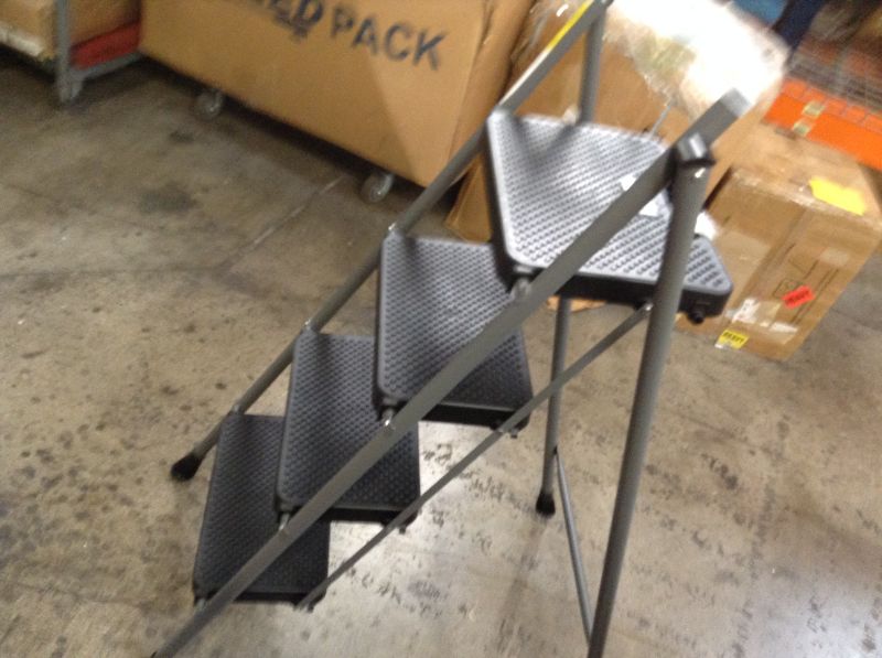 Photo 2 of 4 Step Ladder, GOLYTON Lightweight Folding 4 Step Stool 