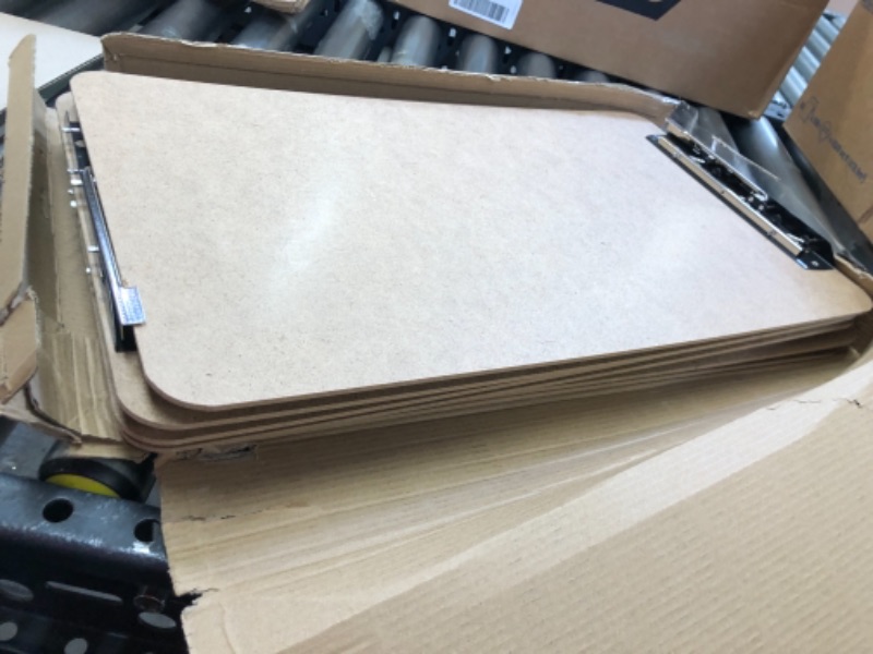 Photo 1 of Ledger Clipboards (6pc) XL Clipboard 19.5”x11.6” with Lever Hinge Clip for Legal Size Paper

