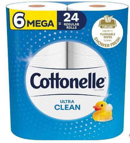 Photo 1 of Cottonelle Ultra CleanCare Toilet Paper

