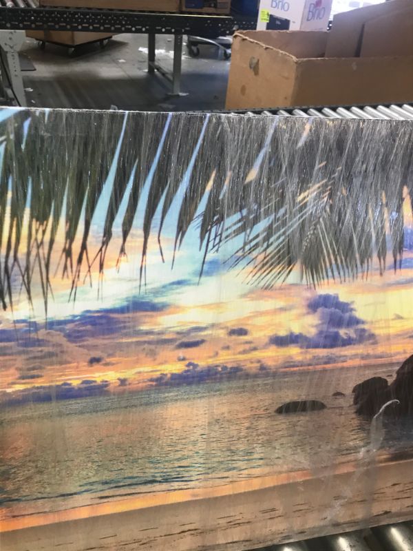 Photo 2 of 19X39 BEACH CANVAS ART