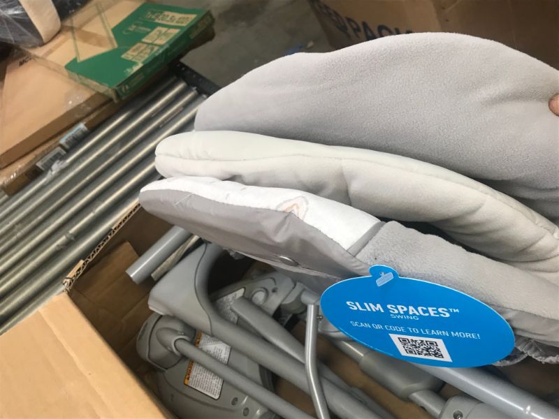 Photo 1 of Graco® Slim Spaces™ Compact Baby Swing, Reign
