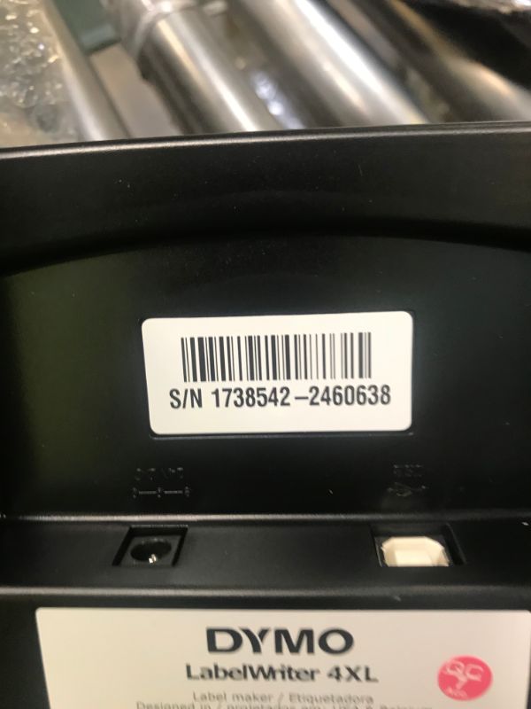 Photo 1 of DYMO 4XL - Label Printer - Monochrome - Direct Thermal - UP to 192 INCH/MIN - 30
