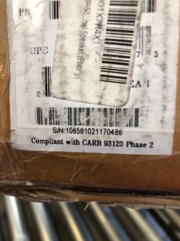 Photo 1 of Klipsch RP-504C Center Channel Speaker (Ebony) - speaker only - unable to test 
