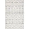 Photo 1 of Blythe Modern Moroccan Trellis Gray 8 ft. x 10 ft. Area Rug
