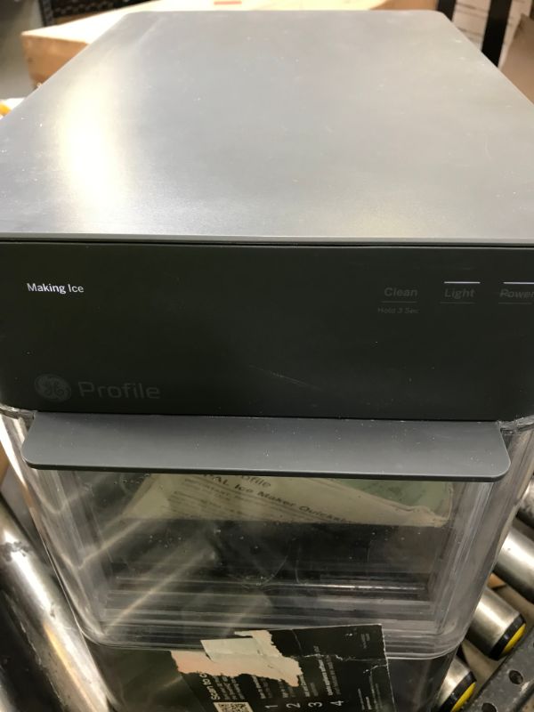 Photo 3 of GE Profile Opal 2.0 | Countertop Nugget Ice Maker | Ice Machine with WiFi Connectivity | Smart Home Kitchen Essentials | Stainless Steel
