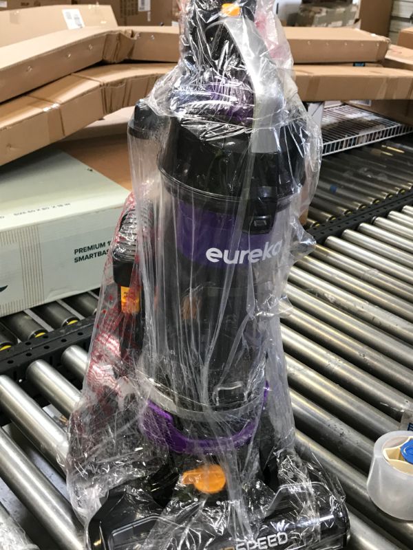 Photo 2 of Eureka PowerSpeed Lightweight Bagless Upright Vacuum Cleaner with Pet Turbo Brush, for Carpet and Hard Floor, Purple
