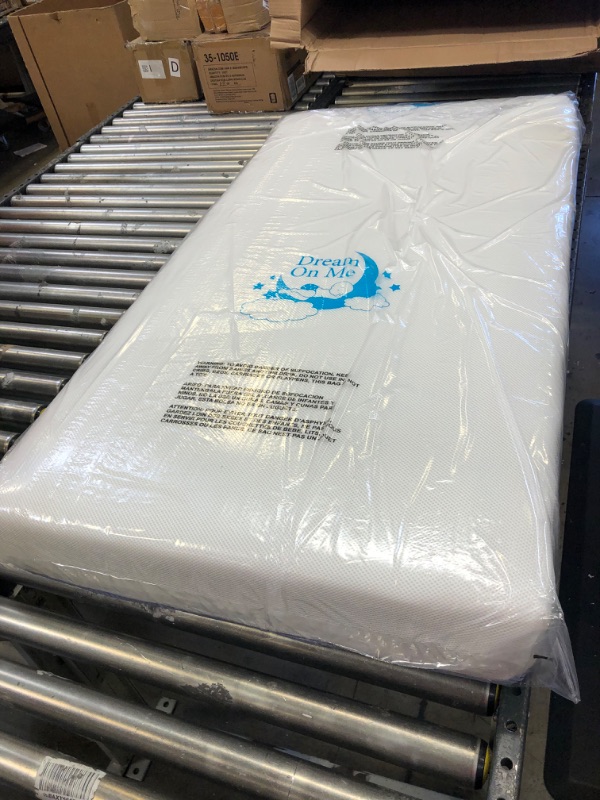 Photo 1 of Dream on me 2 in 1 Breathable Sweet Dreams 88 coil spring crib and toddler bed mattress