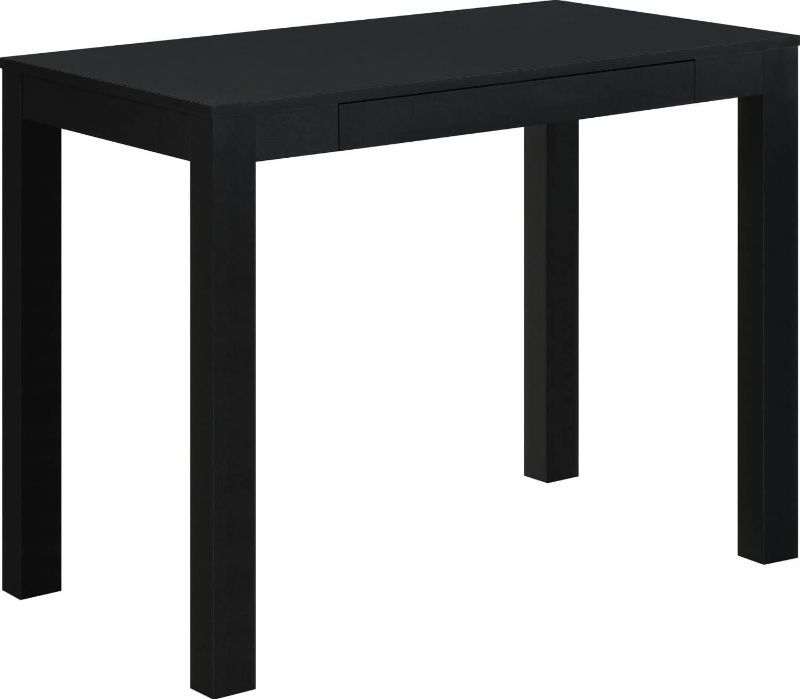 Photo 1 of Altra Furniture Parsons Writing Desk in Black
