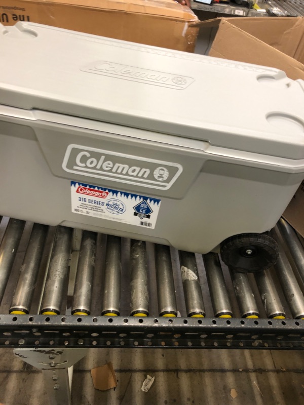Photo 1 of Coleman Ice Chest | Coleman 316 Series Wheeled Hard Coolers
