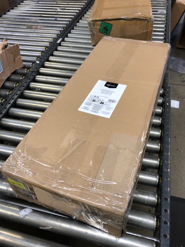 Photo 5 of Amazon Basics 4-Shelf Adjustable, Heavy Duty Storage Shelving Unit (350 lbs loading capacity per shelf), Steel Organizer Wire Rack, Chrome (36L x 14W x 54H)
