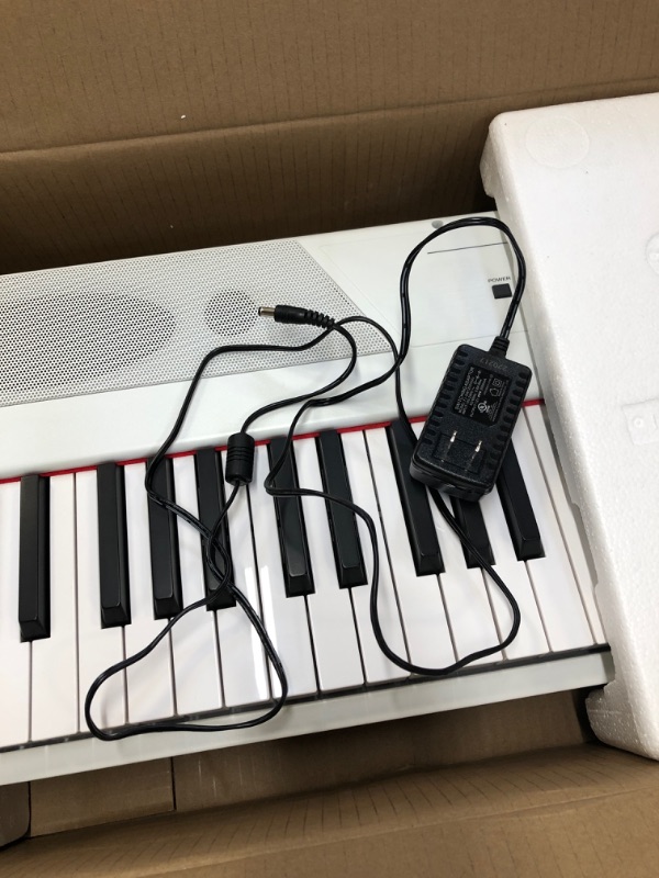 Photo 6 of Alesis Recital – 88 Key Digital Piano Keyboard with Semi Weighted Keys, 2x20W Speakers, 5 Voices, Split, Layer and Lesson Mode, FX and Piano Lessons
