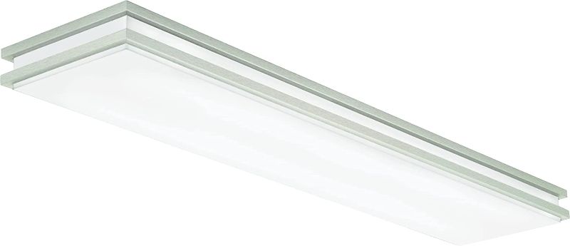 Photo 1 of Lithonia Lighting FMFL 30840 SATL BN Lighting Fixture, 4000K, Brushed Nickel
