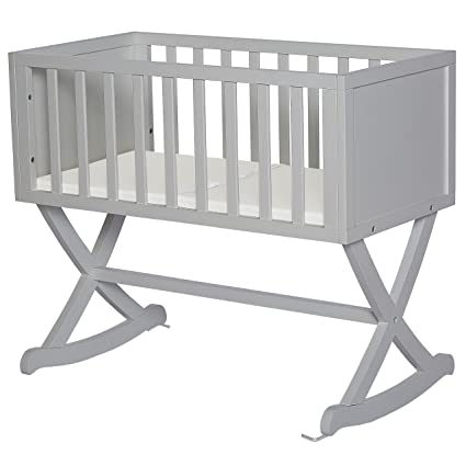 Photo 1 of Dream On Me Luna/Haven Cradle, Pebble Grey
