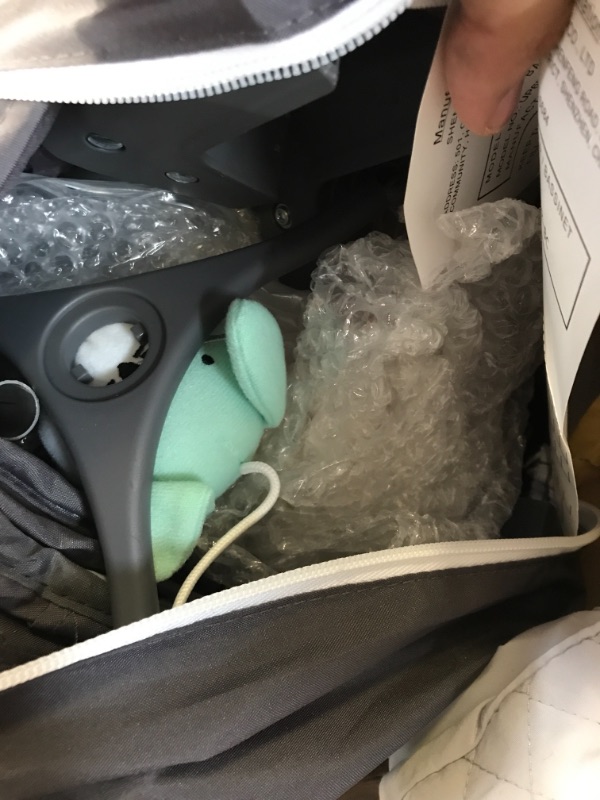 Photo 1 of ADOVEL Baby Bassinet Bedside Crib, Pack and Play with Mattress, Diaper Changer and Playards from Newborn to Toddles
