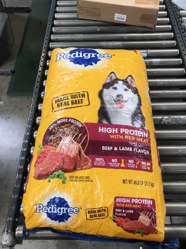 Photo 2 of Pedigree High Protein Beef & Lamb Flavor Adult Complete & Balanced Dry Dog Food - 46.8lbs best used by unavailable 