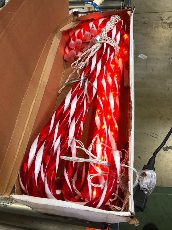 Photo 1 of 28" candy cane lights 