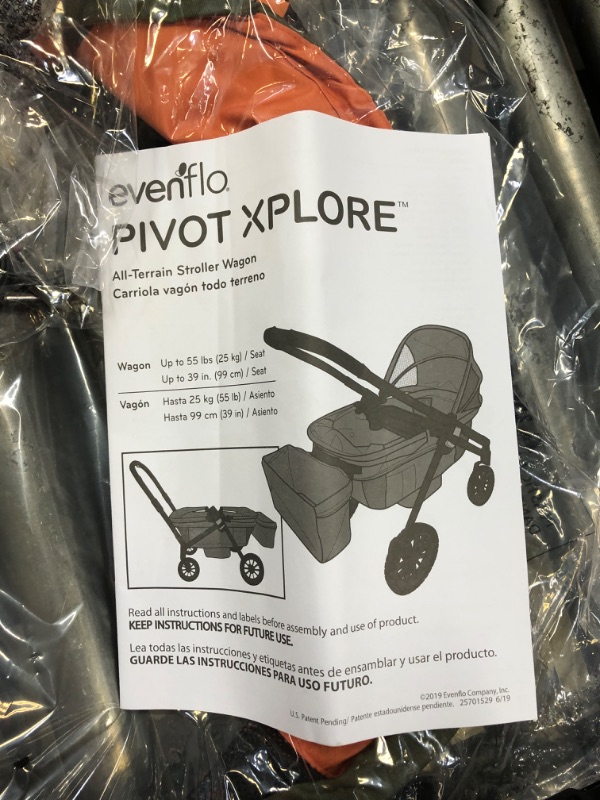 Photo 2 of Evenflo Pivot Xplore All-Terrain Stroller Wagon , Adventurer 
