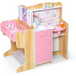 Photo 1 of Melissa & Doug Mine to Love Baby Care Activity Center & Baby Care Collection - Pink

