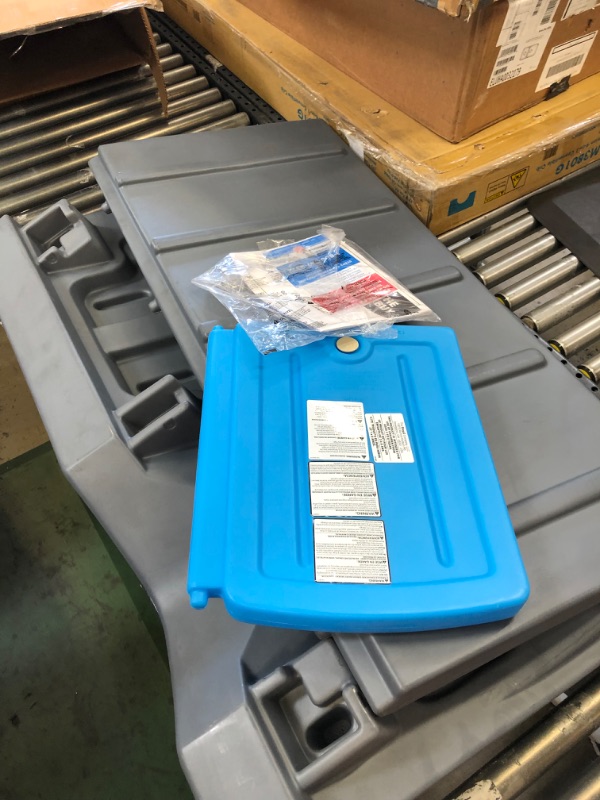 Photo 1 of Step2 Woodland Adventure Playhouse & Slide | Kids Wooden Playset with Slide, Brown  --BOX 1 OF 5 ONLY-- --MISSING BOX 2 3 4 AND 5-- BOX ICLUDES ROOF AND DOOR 