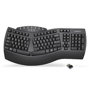 Photo 1 of PERIBOARD-612, 2.4GHz & Bluetooth Split Ergonomic Keyboard 