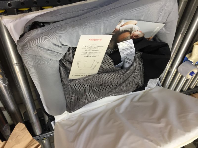 Photo 3 of BABYBJORN Travel Crib Light - Silver + Fitted Sheet Bundle Pack
