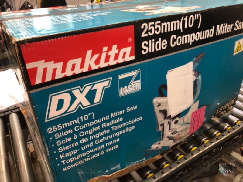 Photo 7 of Makita LS1019L 10" Dual-Bevel Sliding Compound Miter Saw with Laser
