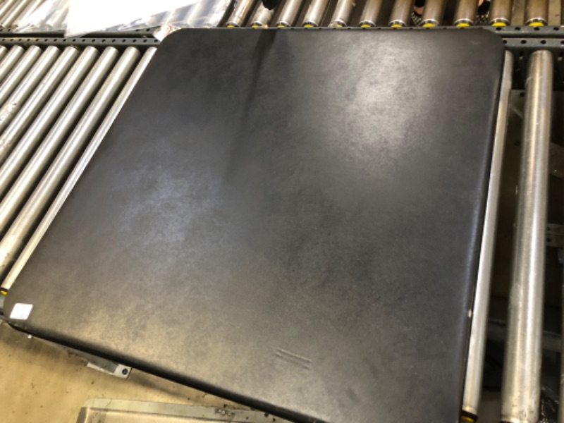 Photo 3 of 34" x 34" Folding Table Black - Plastic Dev Group

