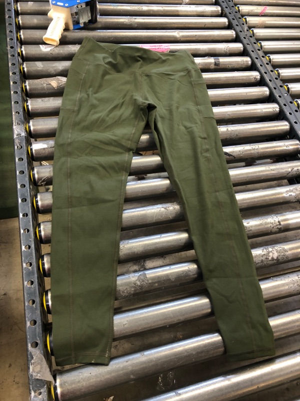 Photo 1 of green yoga pants sized L