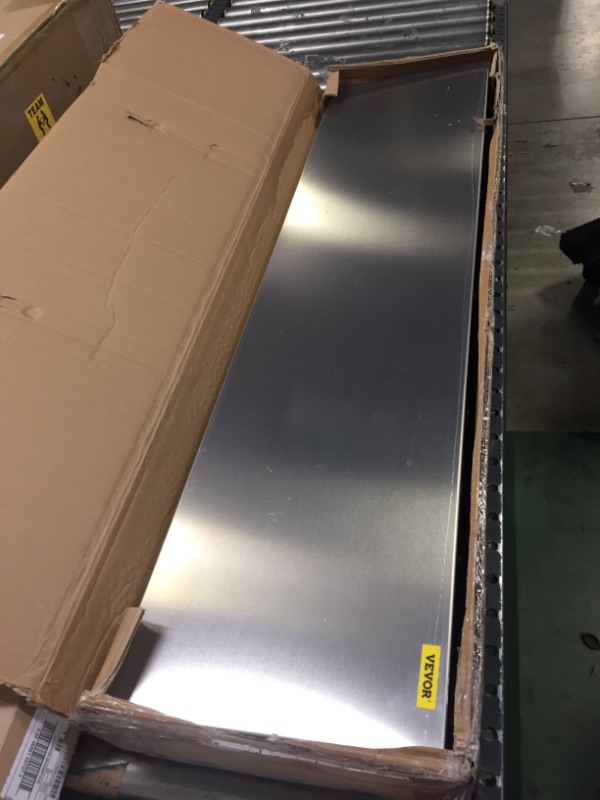 Photo 1 of 4 x 1 ft vevor counter top 