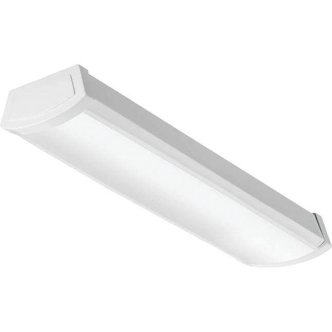 Photo 1 of 1200 Lumens - 20 Watt - 4000 Kelvin - 2 ft. x 5.5 in. LED Wraparound Fixture
