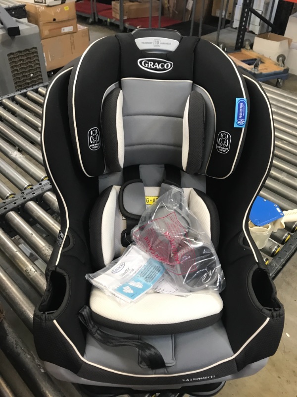 Photo 2 of 
Graco Extend2Fit Convertible Car Seat, Ride Rear Facing Longer with Extend2Fit, Gotham
Style:2-in-1
Color:Gotham