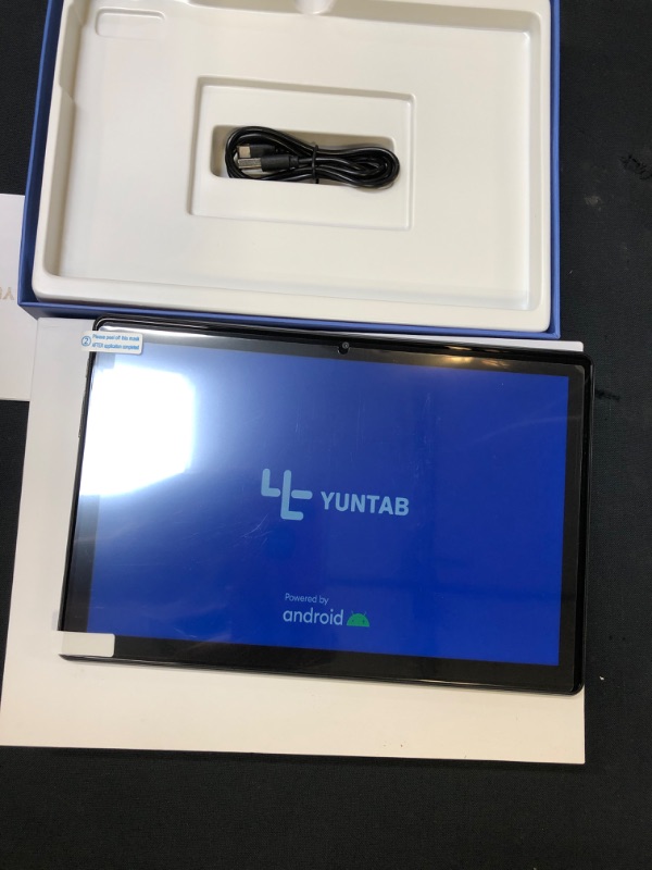 Photo 3 of YUNTAB 10.1 inch Tablet, 4GB RAM 64GB ROM, Octa Core CPU, Android 10.0 OS, 1920P IPS Full HD Display, Dual Camera, WiFi, GPS, Bluetooth