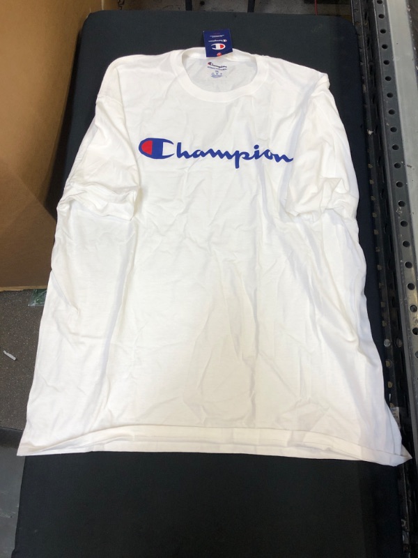 Photo 2 of Champion Boys Short Sleeve Logo Tee Shirt, 2XL
