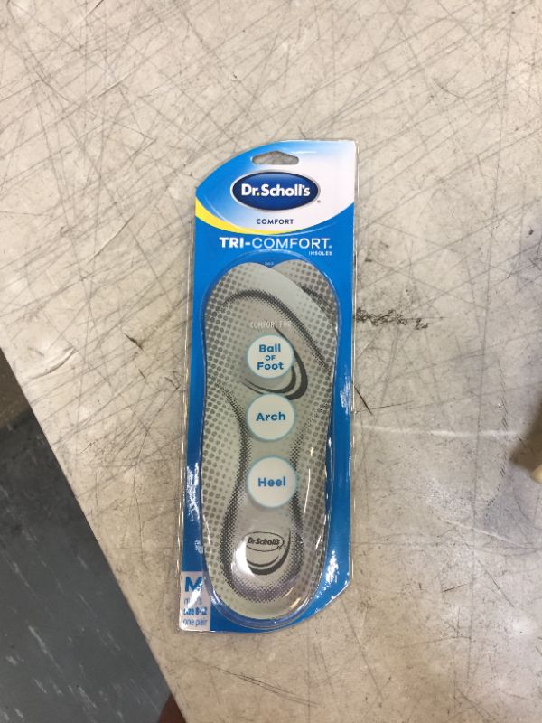 Photo 2 of Dr. Scholl’s TRI-COMFORT Insoles // Comfort for Heel, Arch and Ball of Foot with Targeted Cushioning and Arch Support (for Men's 8-12, also available Women's 6-10)
