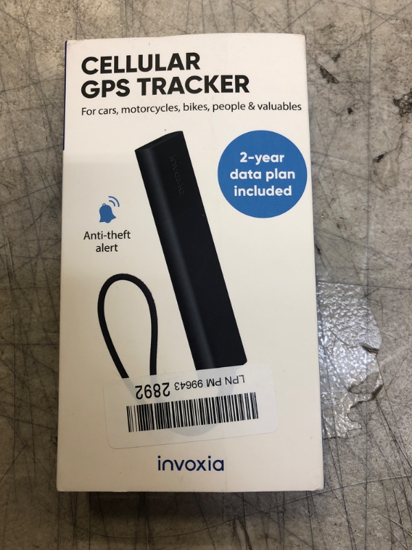 Photo 2 of Invoxia Real Time GPS Tracker with 2 Year Subscription NO FEES — For Vehicles, Cars, Motorcycles, Bikes, Kids — Battery 120 Hours (moving) to 4 Months (stationary) — Anti-Theft Alerts
