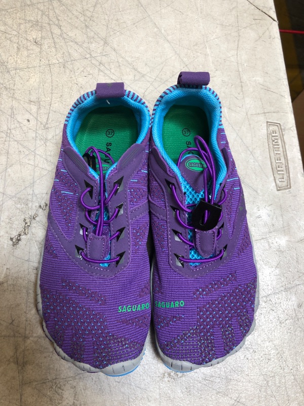 Photo 2 of Women's Barefoot Shoes Minimalist Trail Running Shoes Walking | Wide Toe Box | Outdoor Cross Trainer | Zero Drop Sole. SIZE 6.5 
