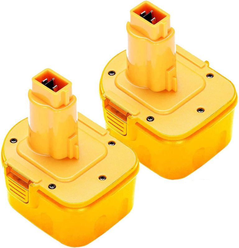 Photo 1 of 2Pack 3600mAh Ni-HM 12V DW9071 Compatible with Dewalt 12V Battery DW9072 DC9071 DE9037 DE9071 DE9072 DE9074 DE9075 152250-27 397745-01