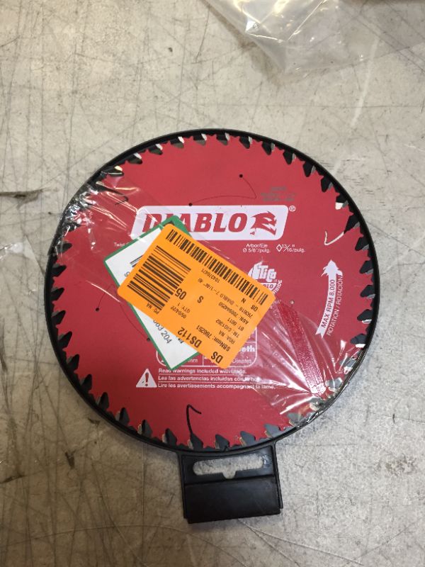 Photo 2 of DIABLO 7-1/4 in. x 40-Tooth Finish Circular Saw Blade
