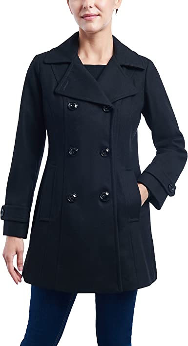 Photo 1 of Anne Klein Women's Classic Double Breasted Coat XXL
