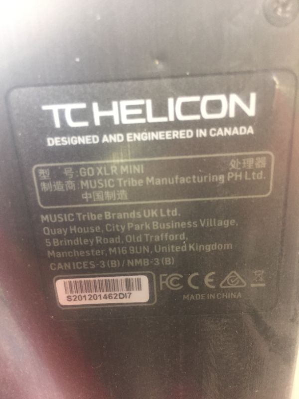 Photo 4 of TC-Helicon GoXLR Mini USB Streaming Mixer with USB/Audio Interface