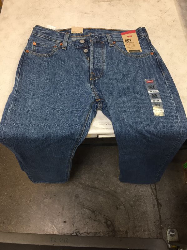 Photo 2 of Levi's Men's 501 Original Fit Jeans 29W X 30 L