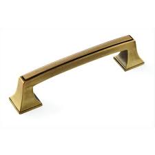 Photo 1 of Amerock Mulholland 3-3/4 in (96 mm) Center-to-Center Gilded Bronze Drawer Pull - 2PC -