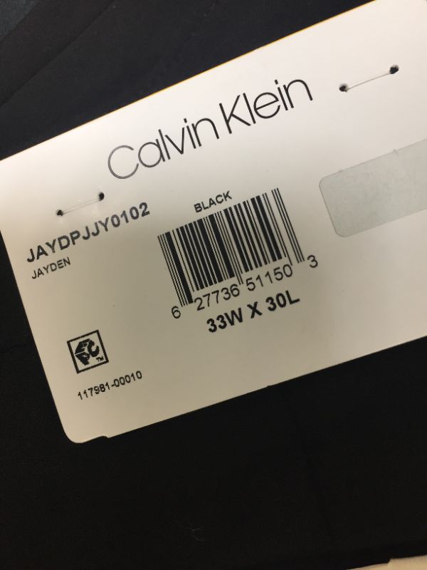 Photo 3 of Calvin Klein Men's Skinny Fit Stretch Dress Pant 33W X 30L