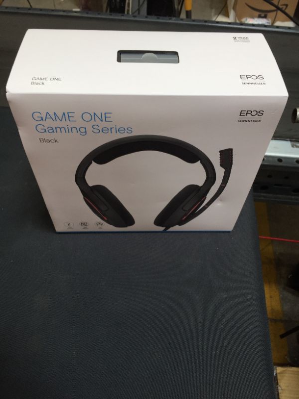 Photo 3 of Game One Black/Red Open Acoustic Wired Gaming Headset
