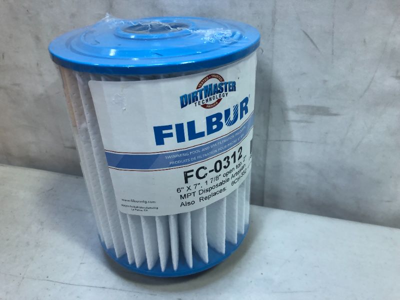 Photo 2 of Filbur FC-0312 Antimicrobial Replacement Filter Cartridge for Artesian Resort Li
