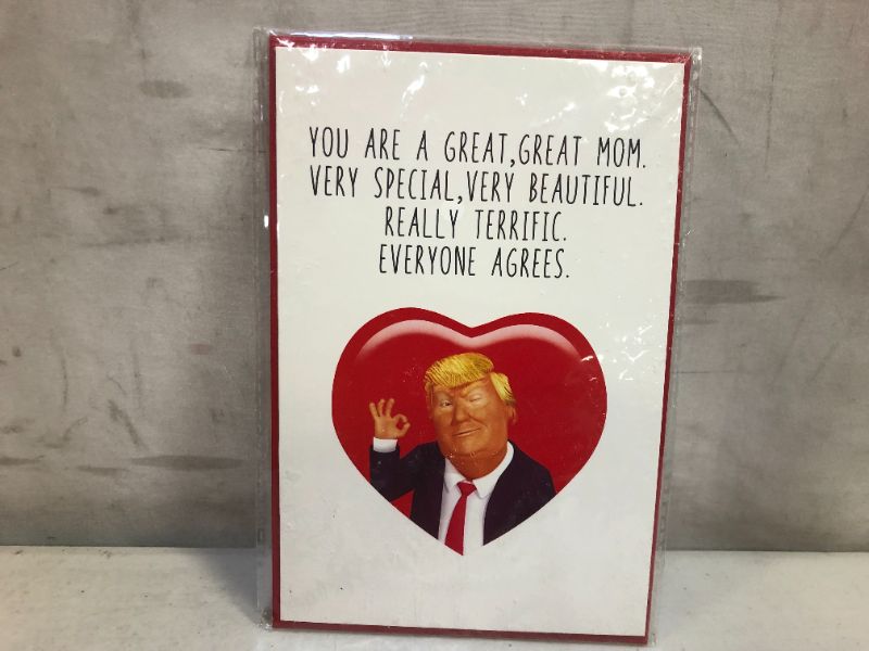Photo 4 of 2 Pack Funny Mothers Day Card,Trump Humor Mother's Day Greeting Cards,Gifts for Mom
