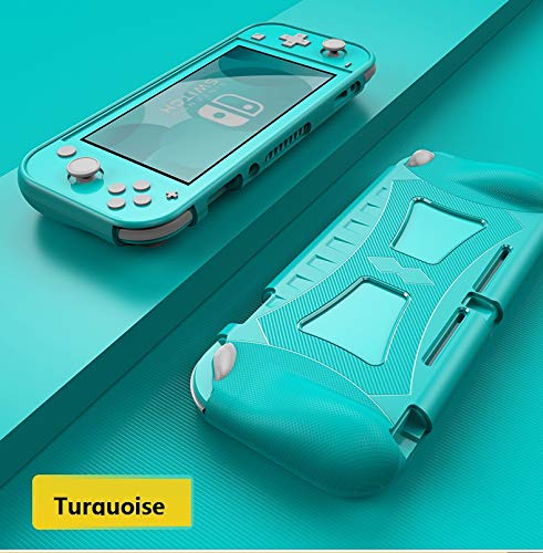 Photo 1 of 2 Pack Jiarusig Compatible with Nintendo Switch Lite Case with Hand Grip, Slim Soft Switch Grip Case Cover with Shockproof and Anti-Scratch Design Compatible with Nintendo Switch Lite 2019
