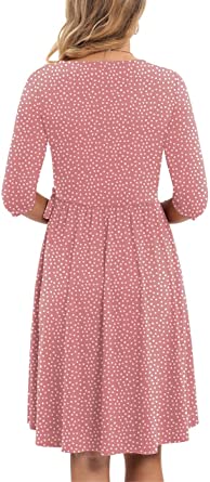 Photo 1 of CHARMYI Wrap Dress for Women Casual V Neck Floral Party Swing A-Line Faux Wrap Dresses Midi Length Size M 
